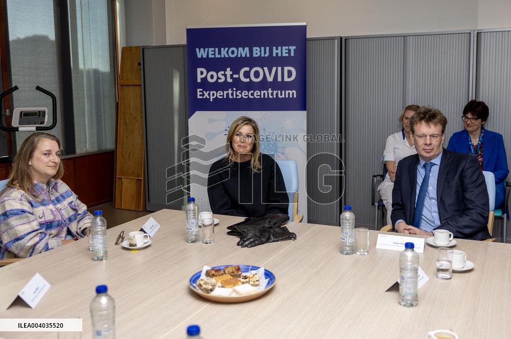 Queen Maxima Visits Post-COVID Expertise Center - Rotterdam