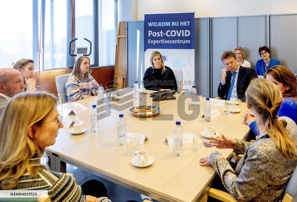Queen Maxima Visits Post-COVID Expertise Center - Rotterdam