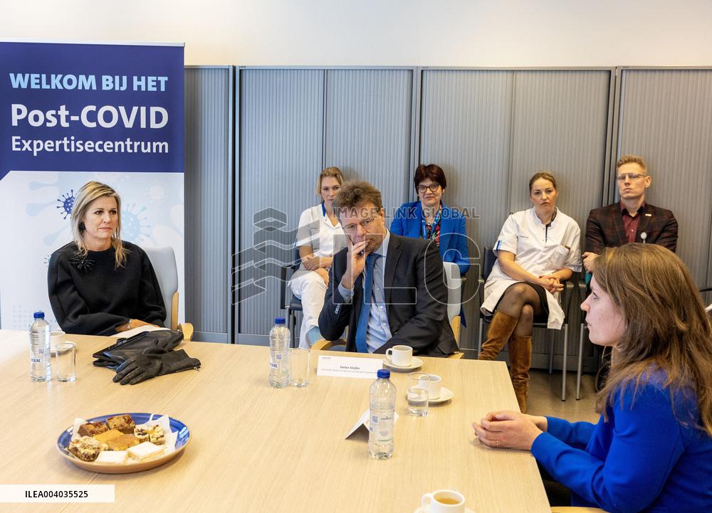 Queen Maxima Visits Post-COVID Expertise Center - Rotterdam