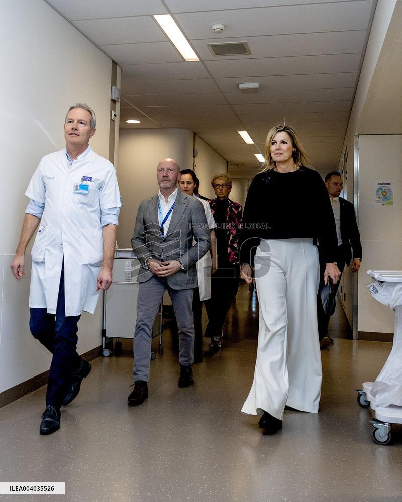 Queen Maxima Visits Post-COVID Expertise Center - Rotterdam