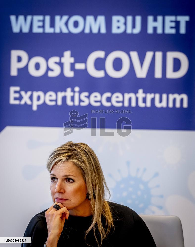 Queen Maxima Visits Post-COVID Expertise Center - Rotterdam