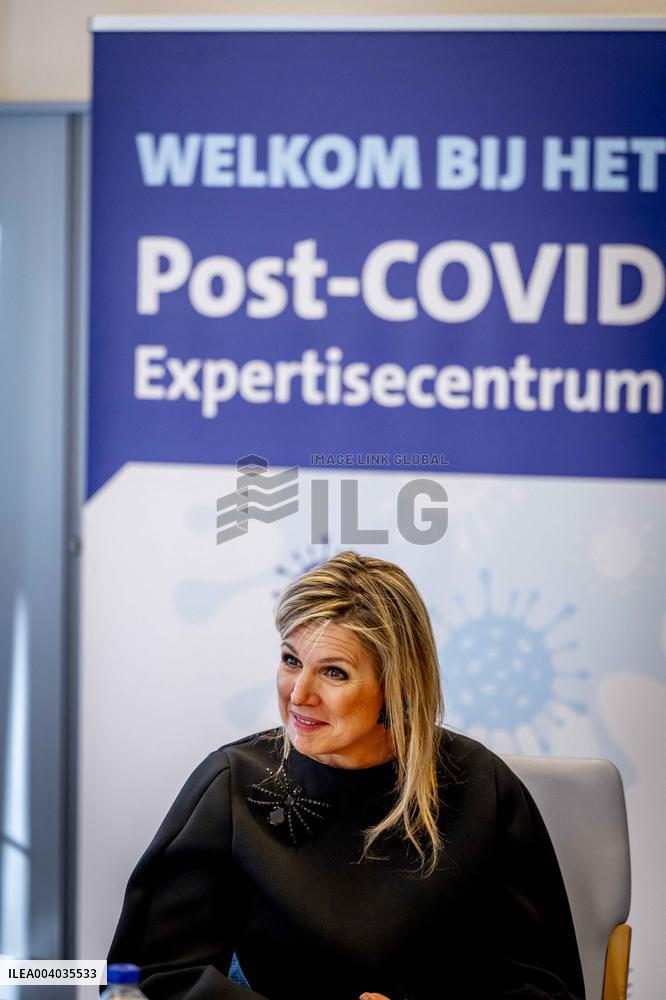 Queen Maxima Visits Post-COVID Expertise Center - Rotterdam