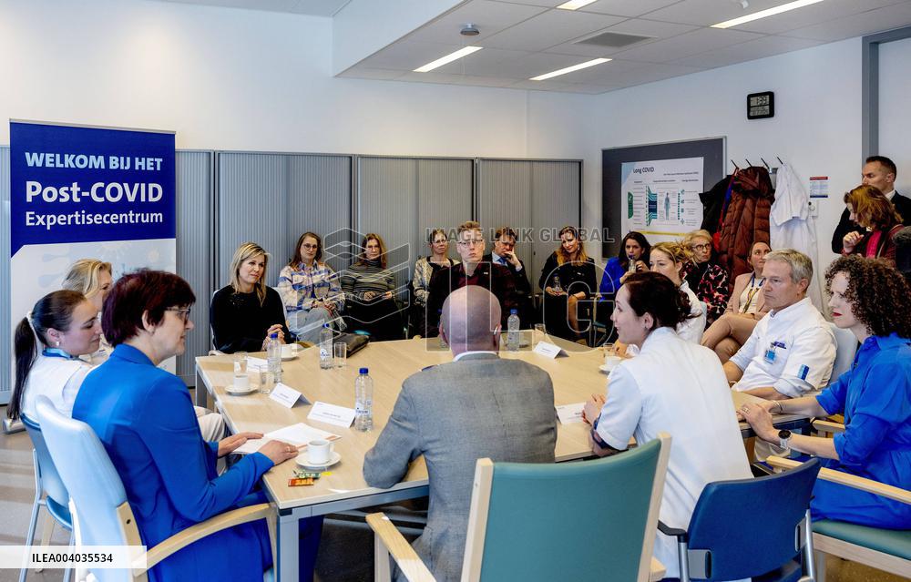 Queen Maxima Visits Post-COVID Expertise Center - Rotterdam