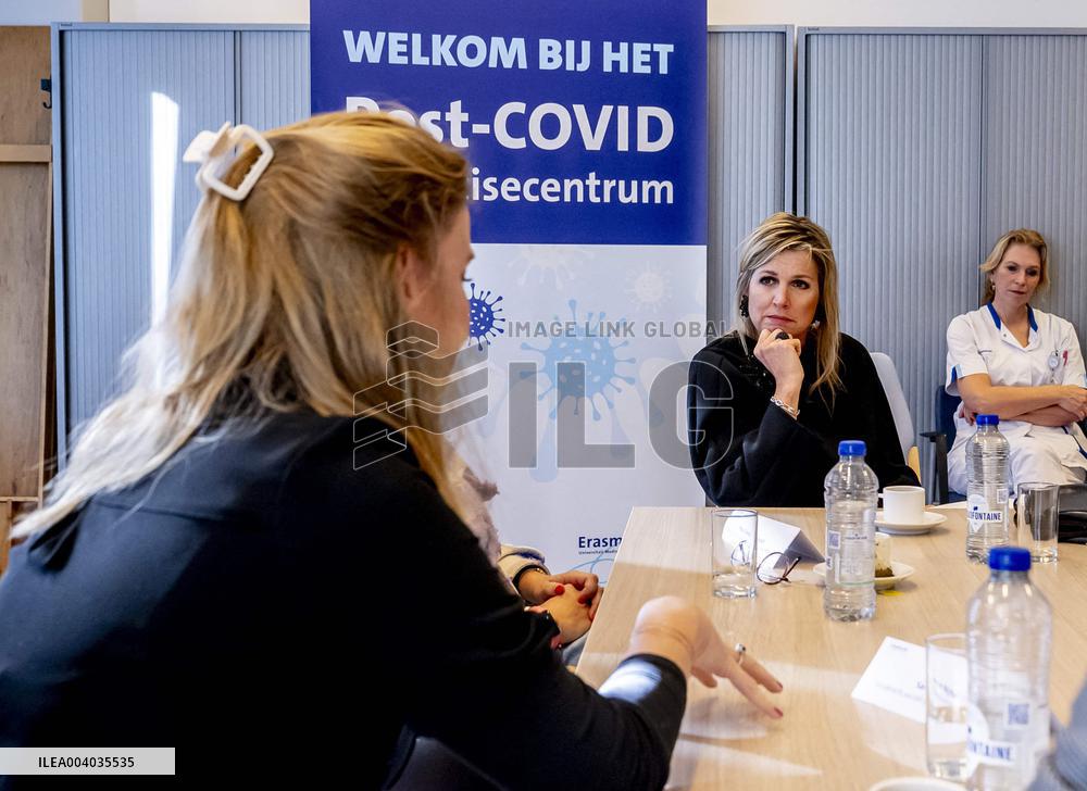 Queen Maxima Visits Post-COVID Expertise Center - Rotterdam