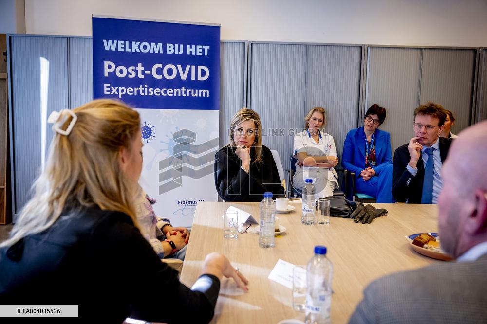 Queen Maxima Visits Post-COVID Expertise Center - Rotterdam