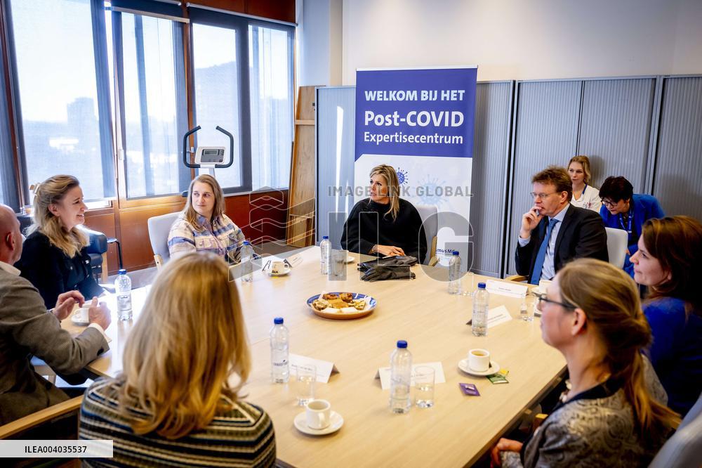 Queen Maxima Visits Post-COVID Expertise Center - Rotterdam