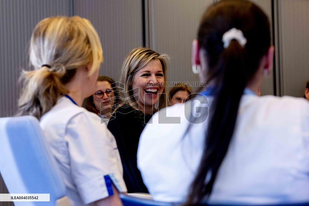 Queen Maxima Visits Post-COVID Expertise Center - Rotterdam