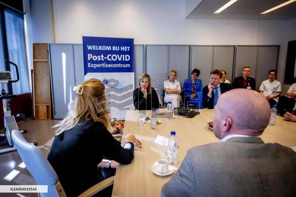 Queen Maxima Visits Post-COVID Expertise Center - Rotterdam