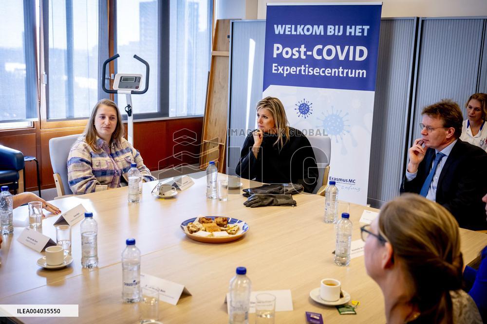 Queen Maxima Visits Post-COVID Expertise Center - Rotterdam