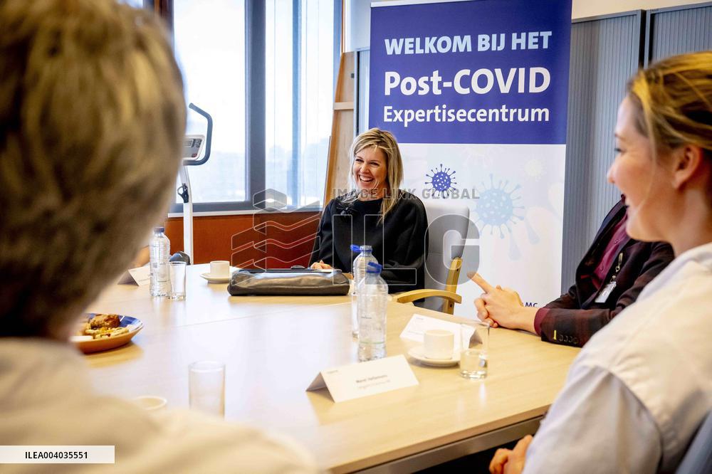 Queen Maxima Visits Post-COVID Expertise Center - Rotterdam