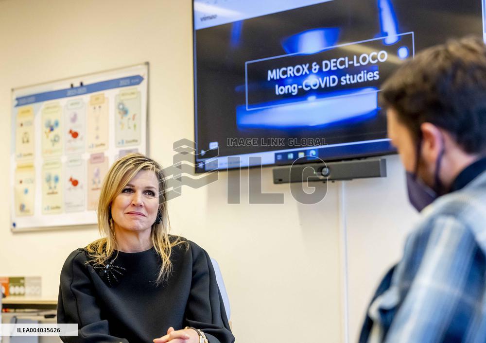 Queen Maxima Visits Post-COVID Expertise Center - Rotterdam