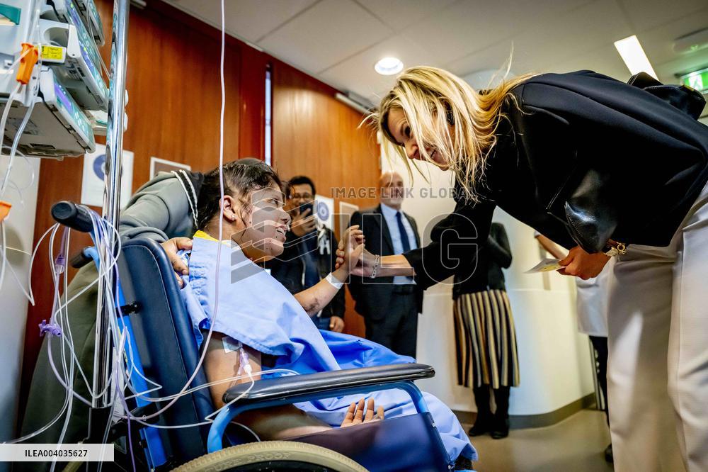 Queen Maxima Visits Post-COVID Expertise Center - Rotterdam