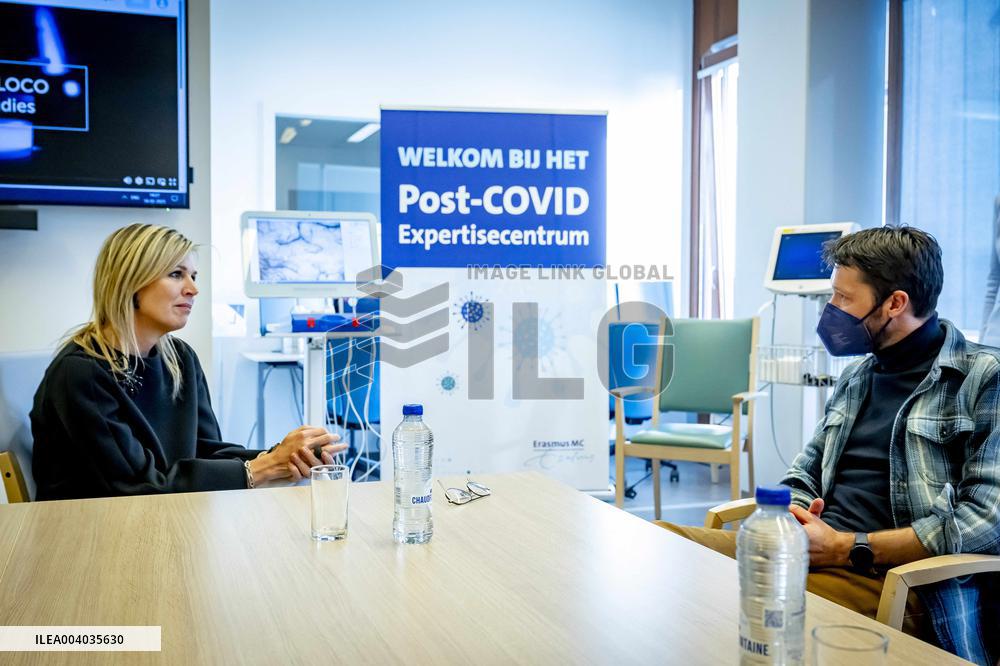 Queen Maxima Visits Post-COVID Expertise Center - Rotterdam