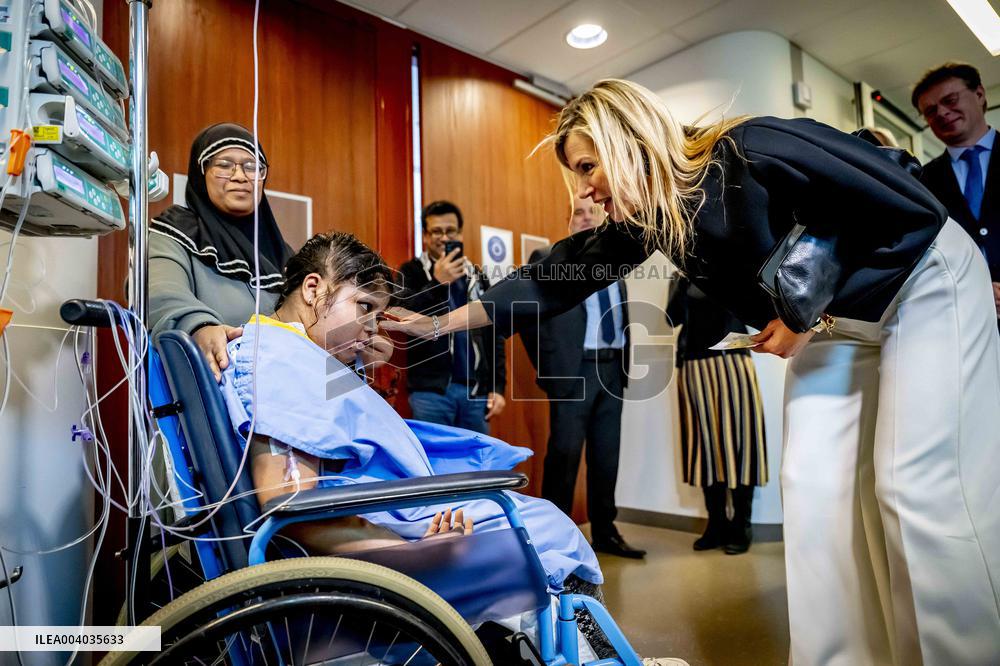 Queen Maxima Visits Post-COVID Expertise Center - Rotterdam