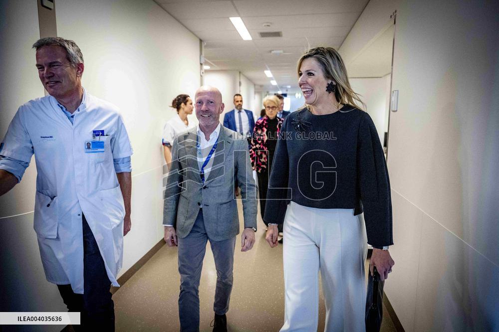 Queen Maxima Visits Post-COVID Expertise Center - Rotterdam