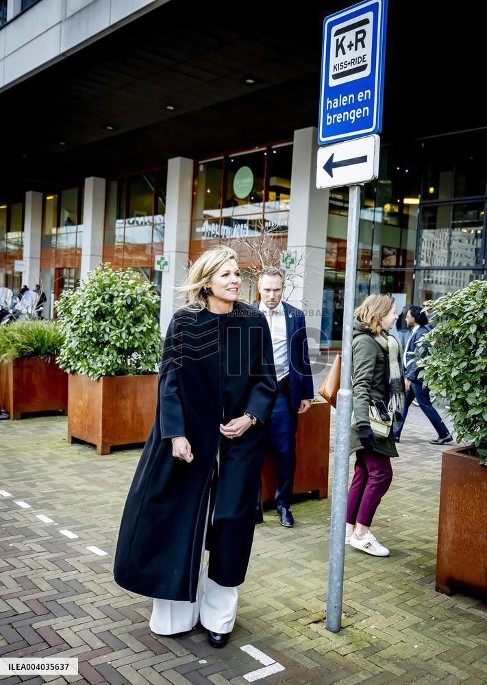 Queen Maxima Visits Post-COVID Expertise Center - Rotterdam
