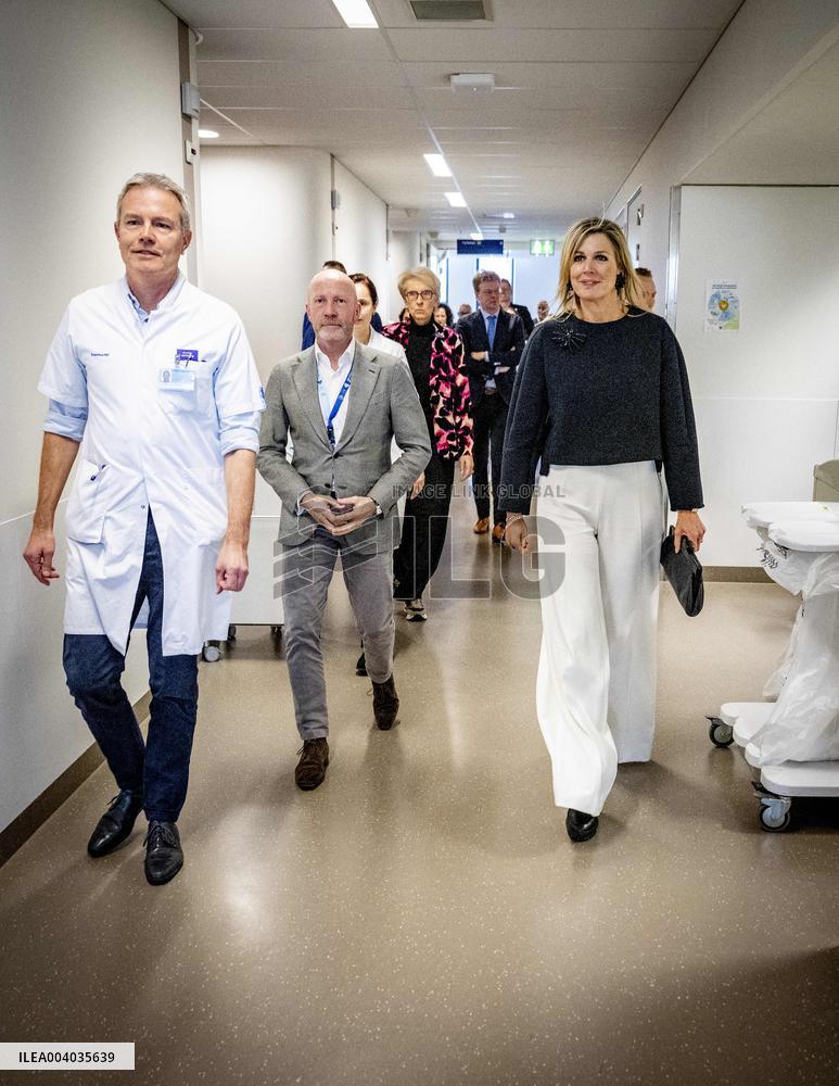 Queen Maxima Visits Post-COVID Expertise Center - Rotterdam