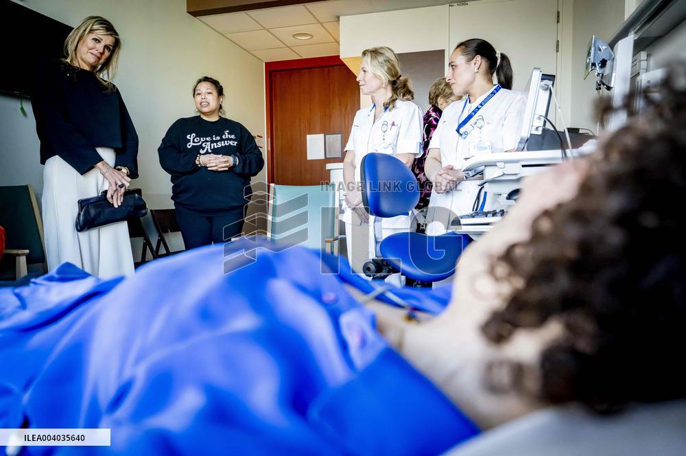 Queen Maxima Visits Post-COVID Expertise Center - Rotterdam