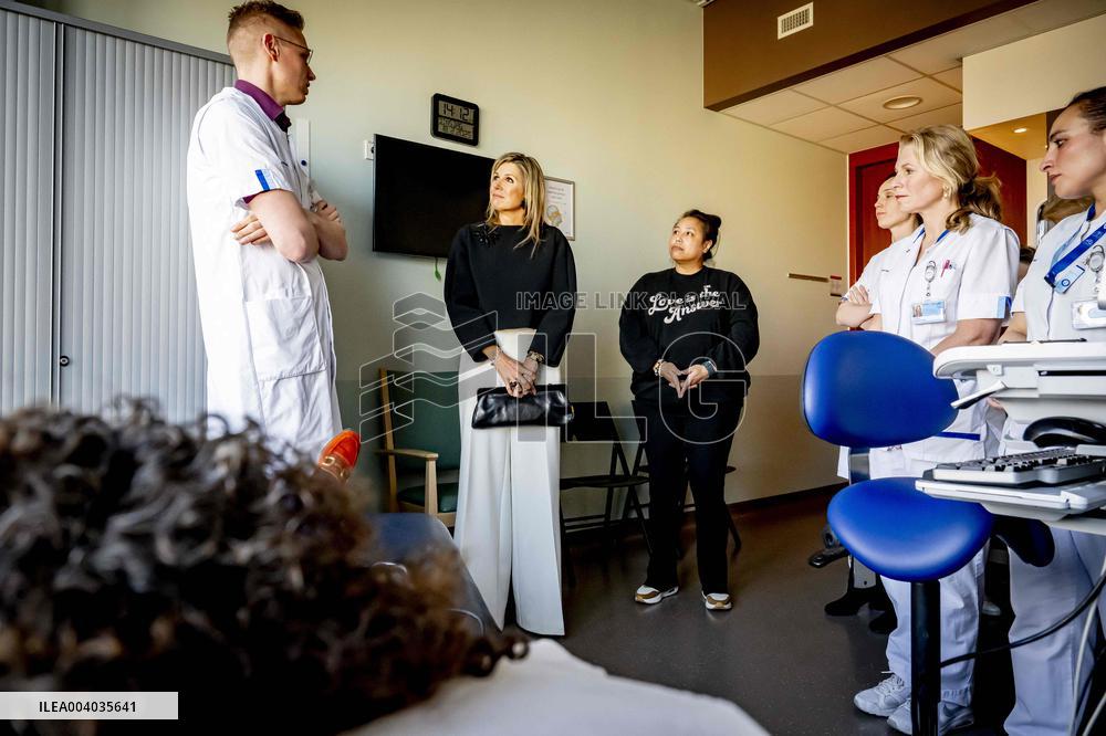 Queen Maxima Visits Post-COVID Expertise Center - Rotterdam