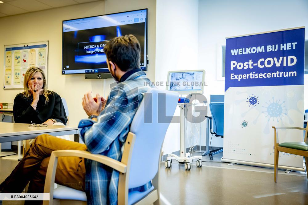 Queen Maxima Visits Post-COVID Expertise Center - Rotterdam