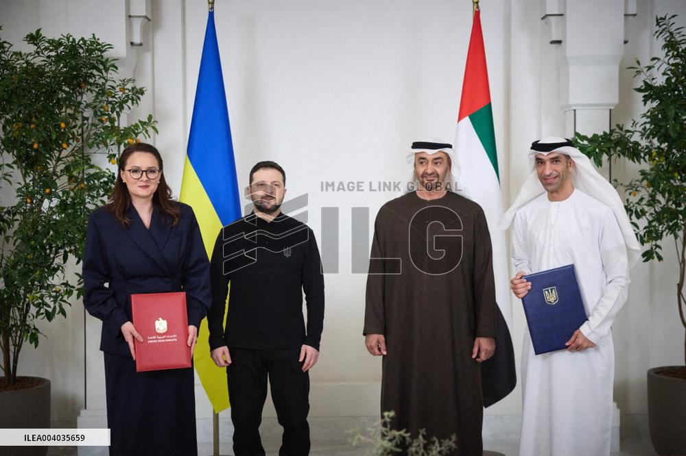 Official Visit of the President and the First Lady of Ukraine to the United Arab Emirates