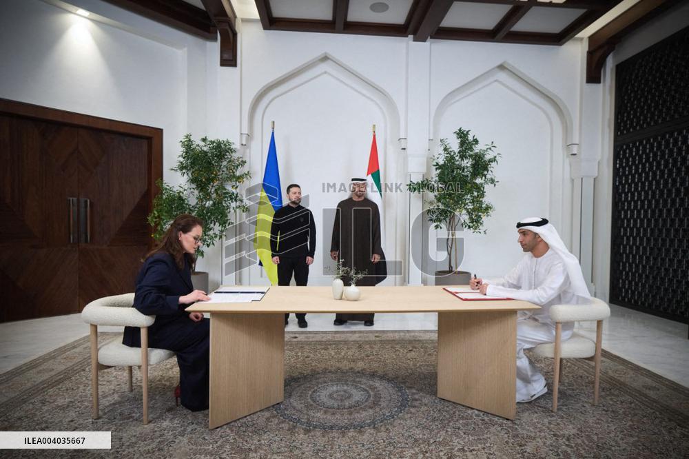 Official Visit of the President and the First Lady of Ukraine to the United Arab Emirates