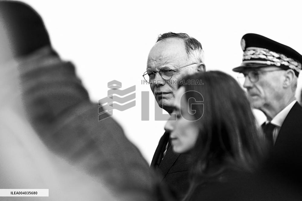 Marc Ferracci French Minister for Industry and Energy Visits Le Havre