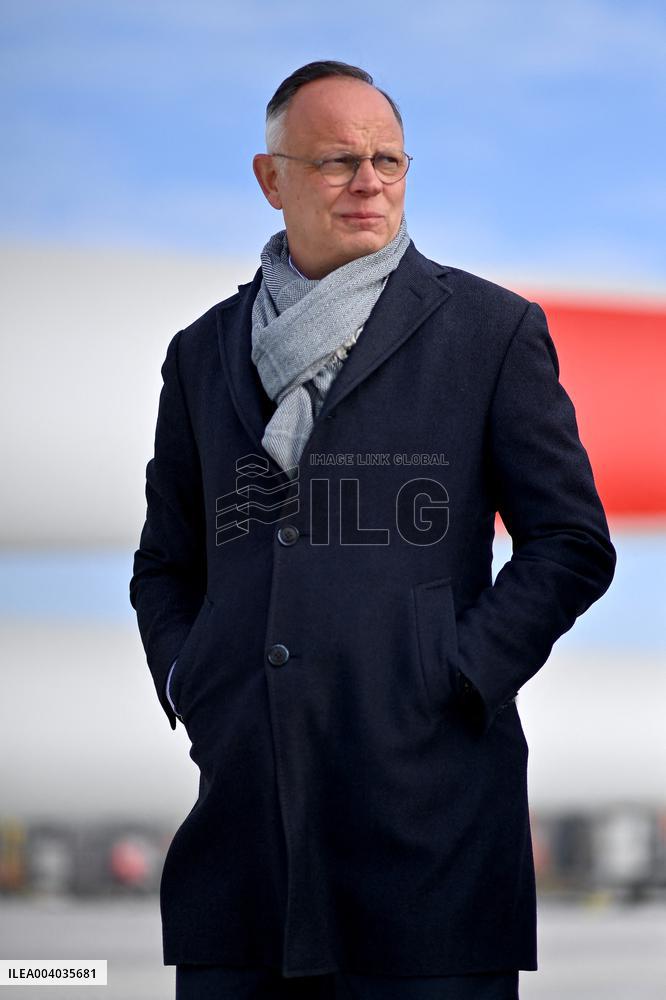 Marc Ferracci French Minister for Industry and Energy Visits Le Havre