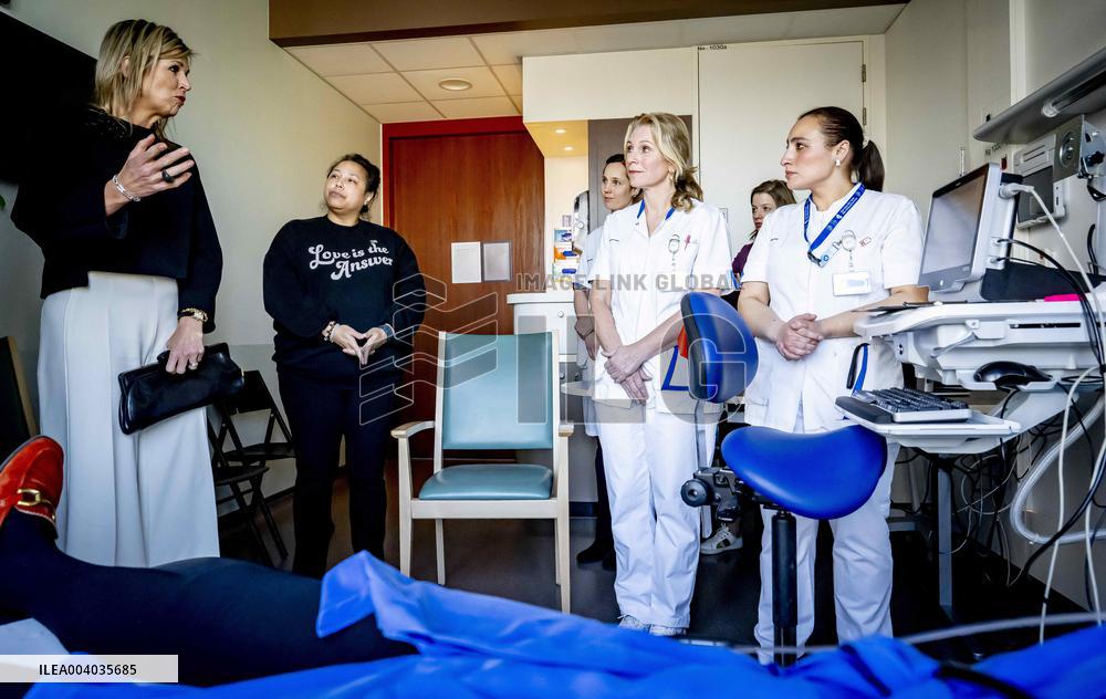 Queen Maxima Visits Post-COVID Expertise Center - Rotterdam