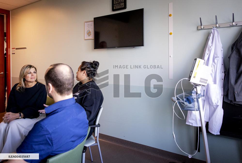 Queen Maxima Visits Post-COVID Expertise Center - Rotterdam