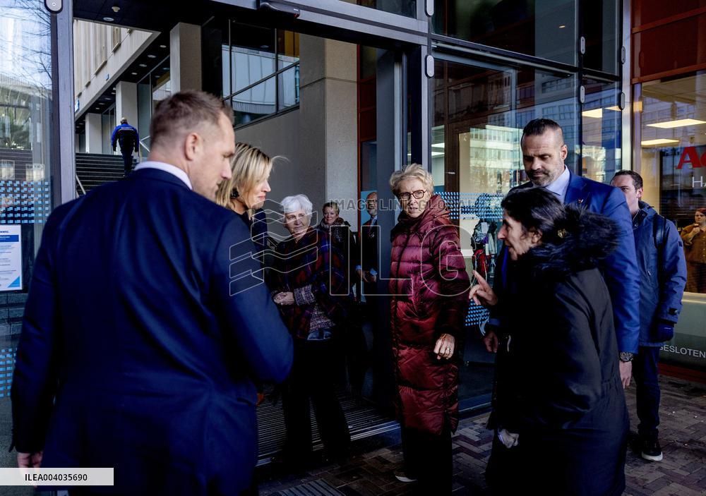 Queen Maxima Visits Post-COVID Expertise Center - Rotterdam
