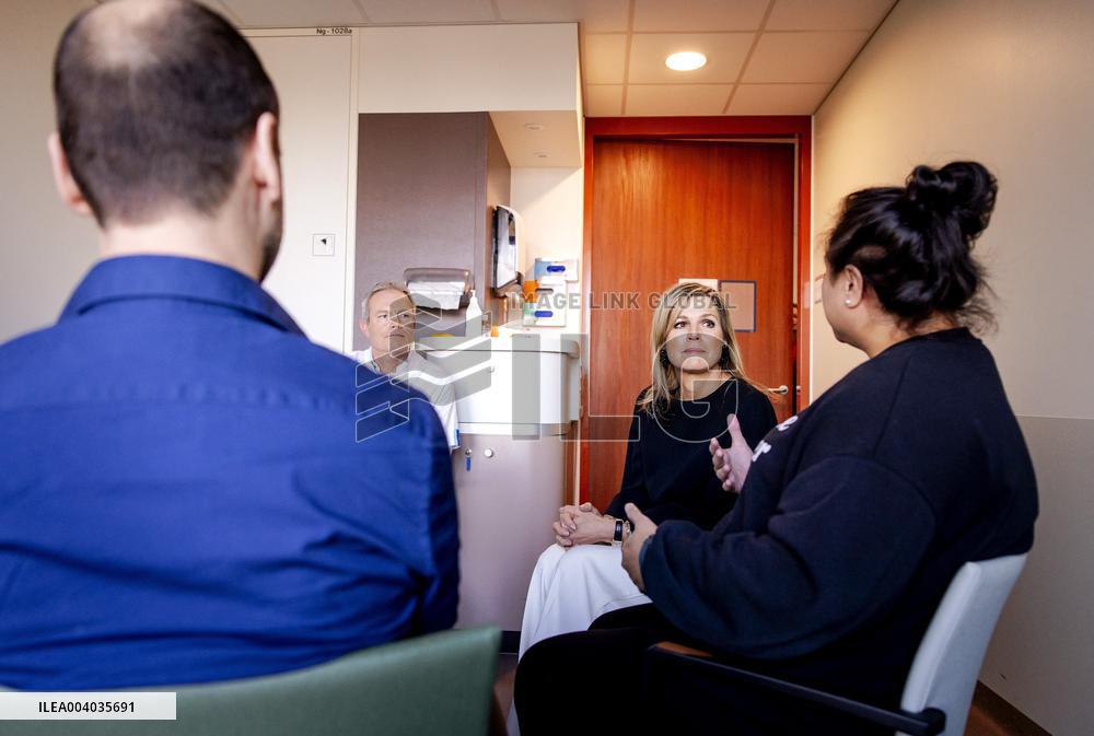 Queen Maxima Visits Post-COVID Expertise Center - Rotterdam