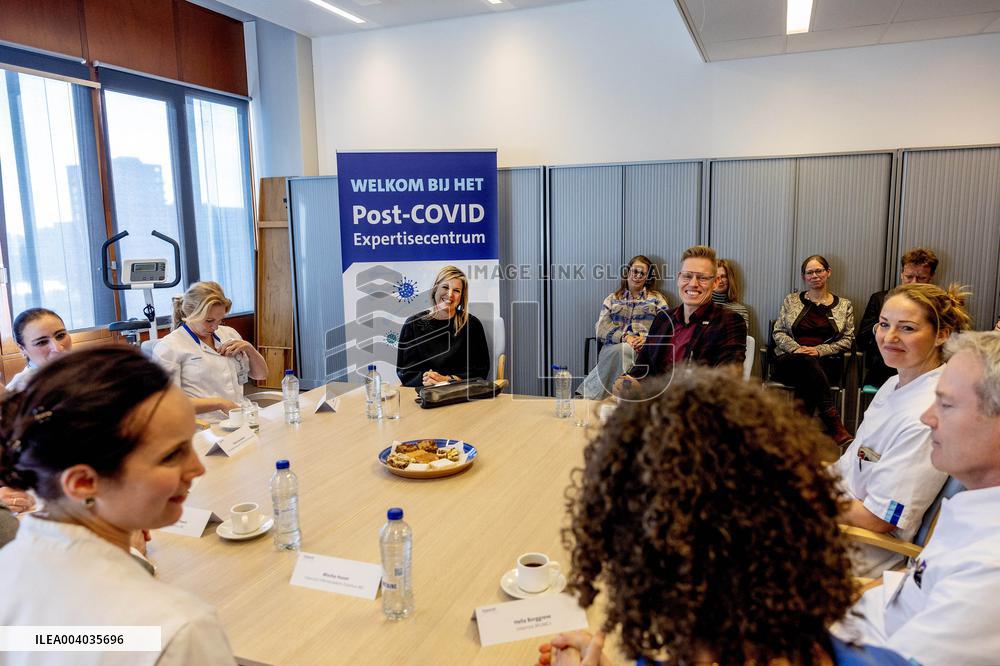 Queen Maxima Visits Post-COVID Expertise Center - Rotterdam