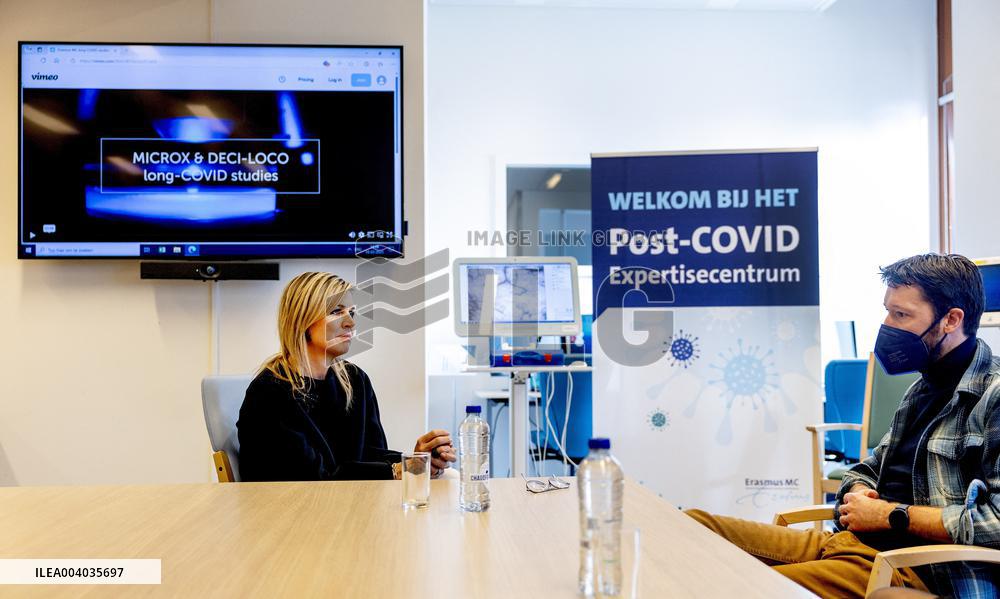 Queen Maxima Visits Post-COVID Expertise Center - Rotterdam