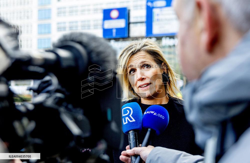 Queen Maxima Visits Post-COVID Expertise Center - Rotterdam