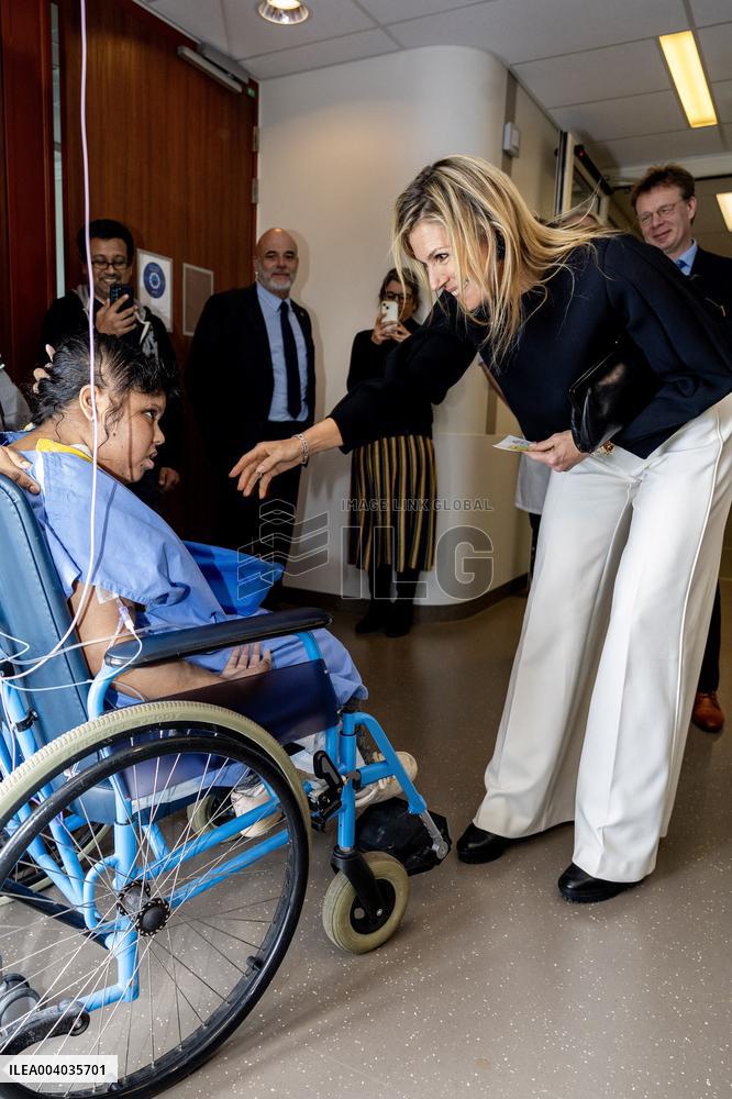 Queen Maxima Visits Post-COVID Expertise Center - Rotterdam