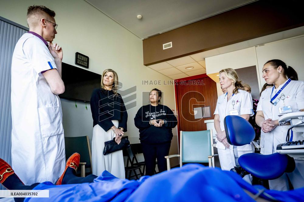Queen Maxima Visits Post-COVID Expertise Center - Rotterdam