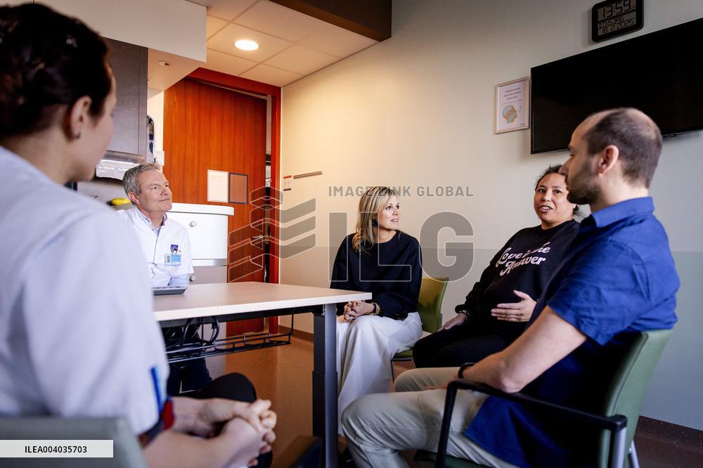 Queen Maxima Visits Post-COVID Expertise Center - Rotterdam