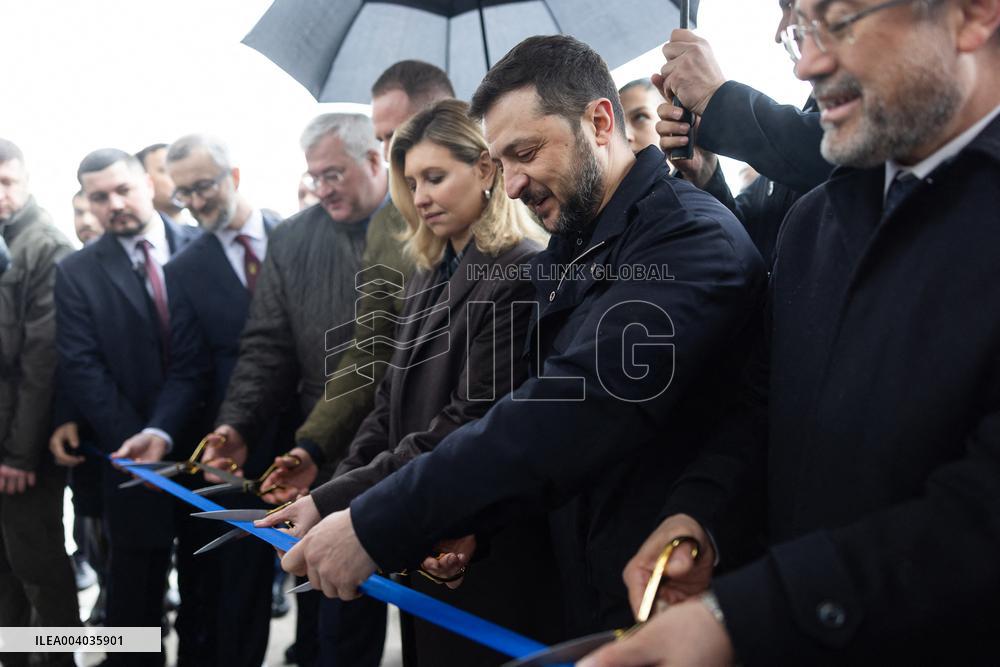 Zelensky And First Lady Inaugurate Ukraine's New Embassy - Ankara