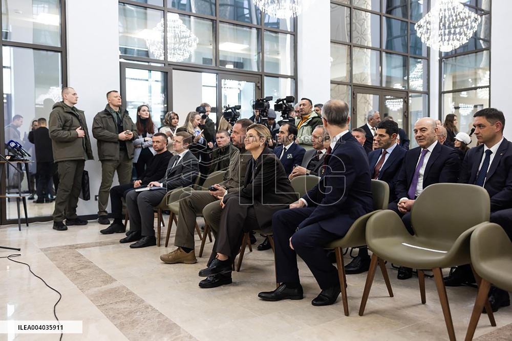 Zelensky And First Lady Inaugurate Ukraine's New Embassy - Ankara