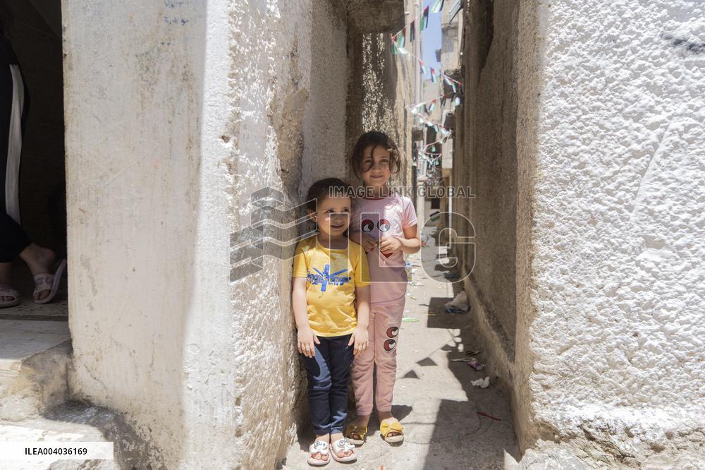Balata Refugee Camp In The Occupied West Bank