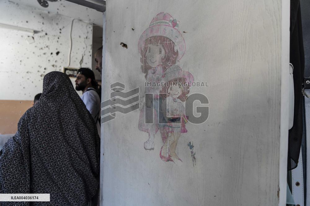 Balata Refugee Camp In The Occupied West Bank