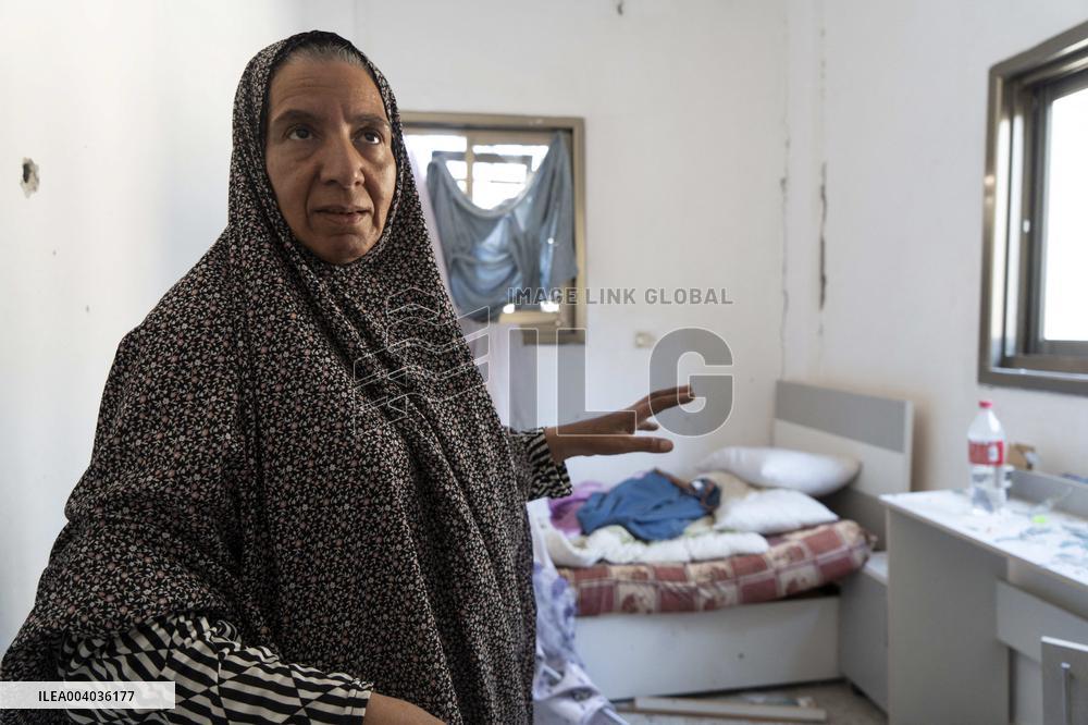 Balata Refugee Camp In The Occupied West Bank