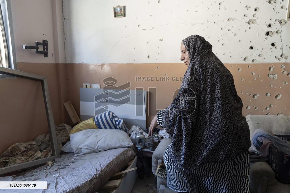 Balata Refugee Camp In The Occupied West Bank