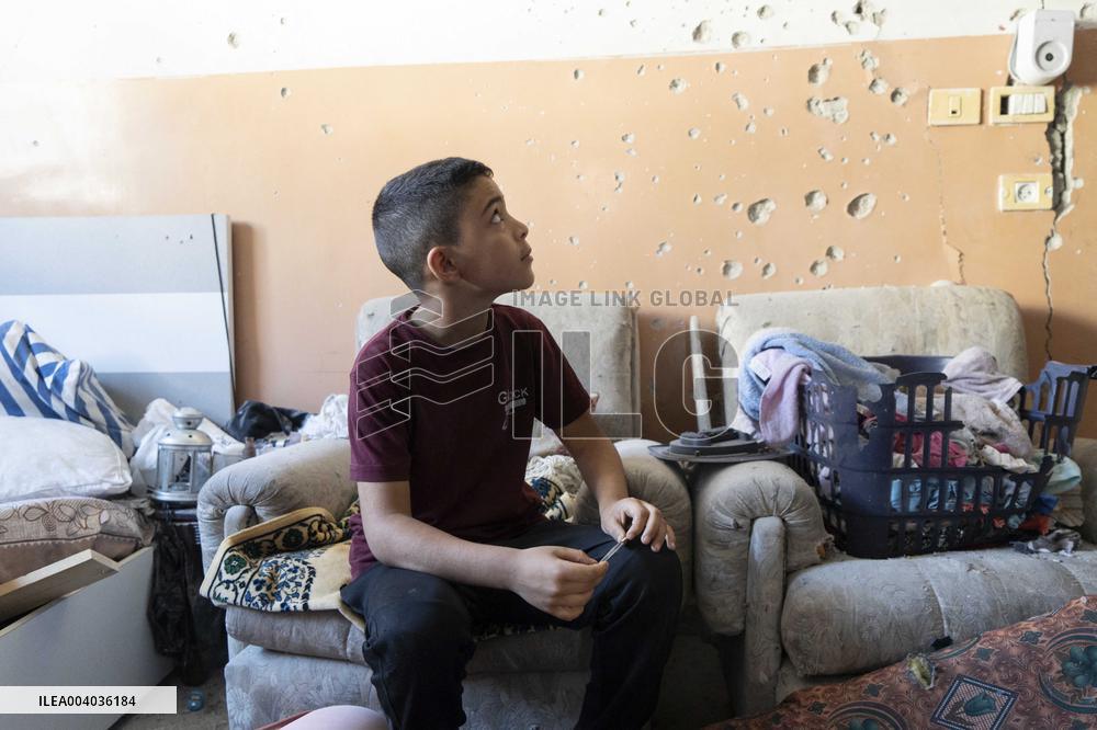 Balata Refugee Camp In The Occupied West Bank