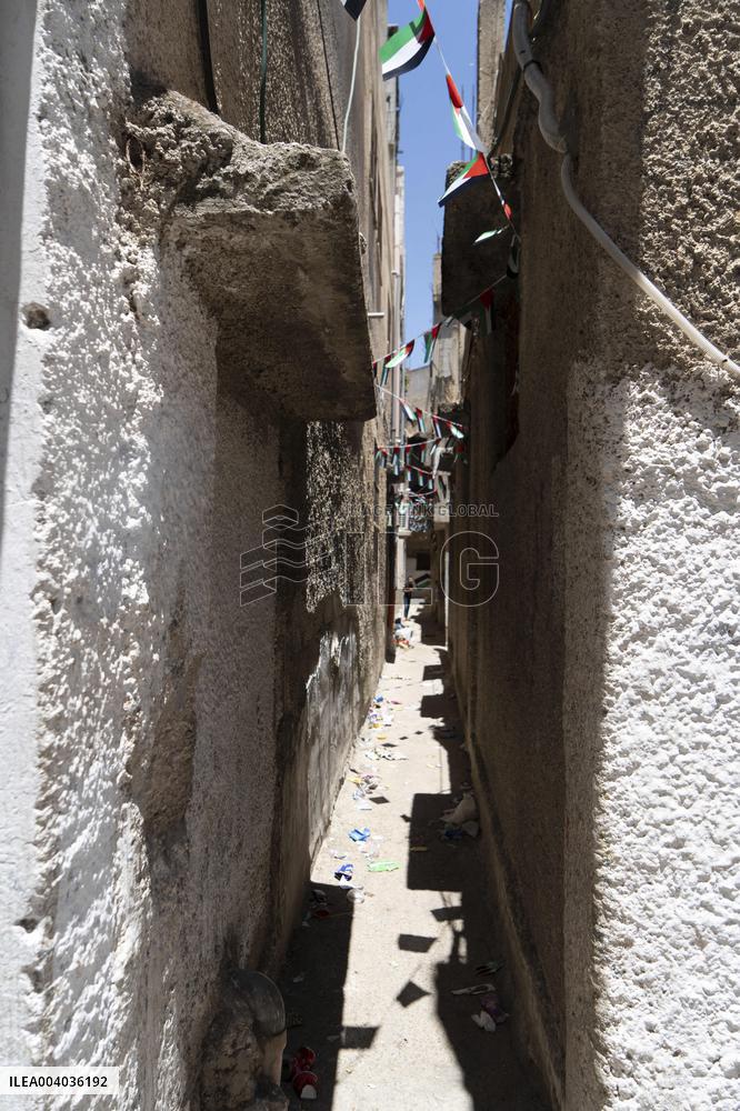 Balata Refugee Camp In The Occupied West Bank