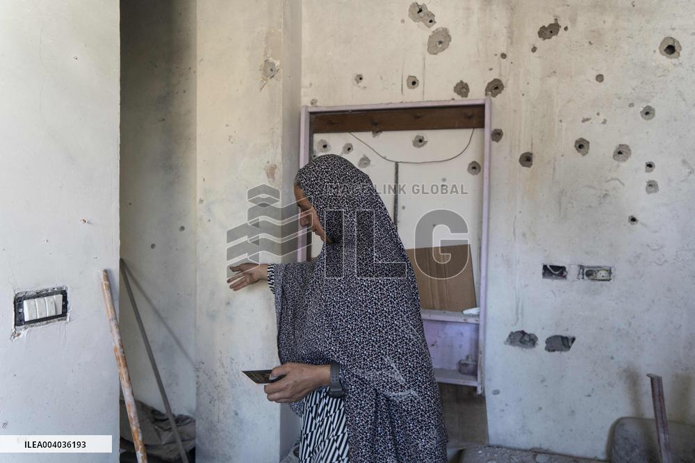 Balata Refugee Camp In The Occupied West Bank