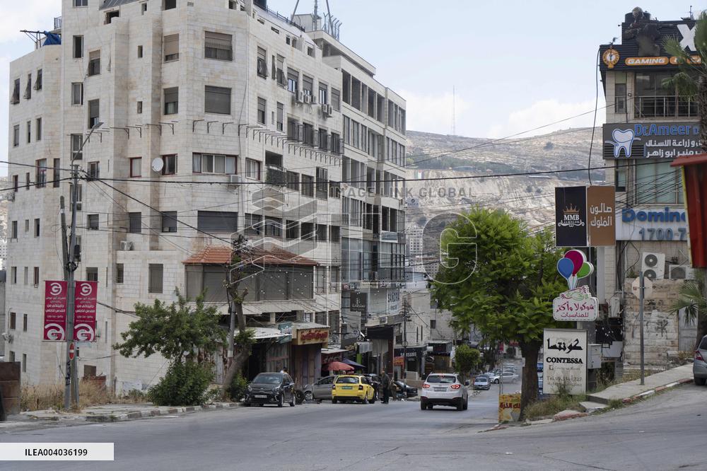 Balata Refugee Camp In The Occupied West Bank