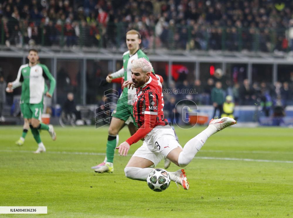 CALCIO - UEFA Champions League - AC Milan vs Feyernood