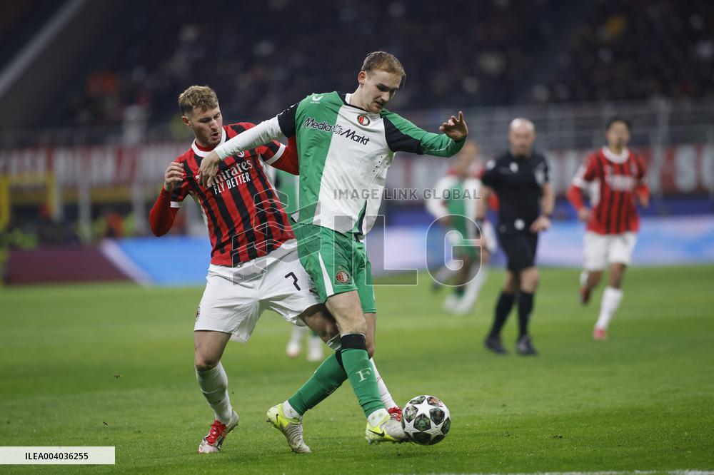 CALCIO - UEFA Champions League - AC Milan vs Feyernood